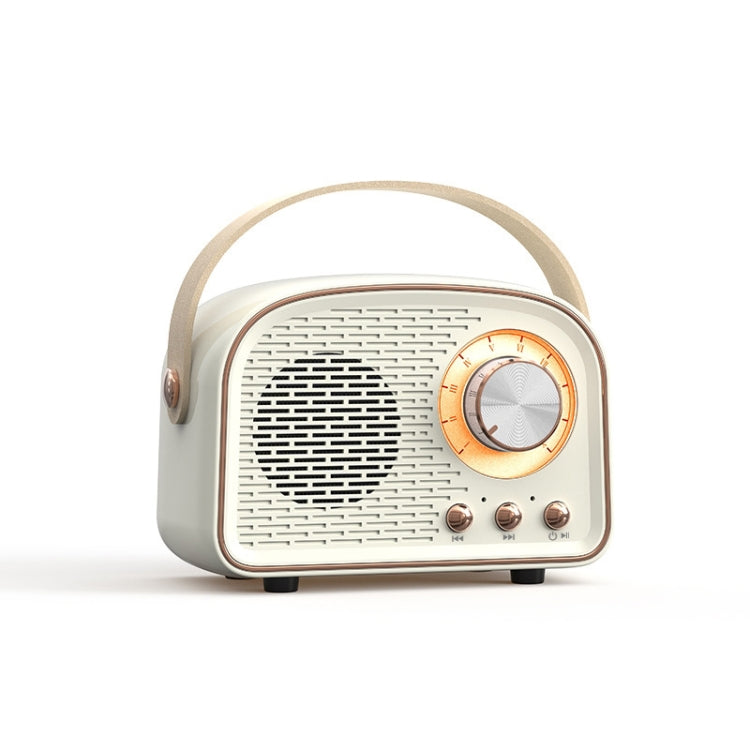 Enceinte Radio Vintage BT DW21 Support Carte TF/Clé USB, Blanc, Vert Foncé, Vert Clair, Rose, Grain de Bois