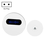 T10-1 1 Pour 1 Éclairage Génération d'énergie autonome Sonnette sans fil intelligente anti-pluie, T10-1 Prise EU Blanc, T10-1 Prise EU Noir, T10-1 Prise US Blanc, T10-1 Prise US Noir, T10-1 Prise UK Blanc, T10-1 Prise UK Noir