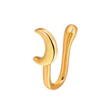 Pince-nez en forme de U en cuivre incrusté de zircon, couleur : G-189 Argent, G-364 Or, G-365 Argent, G-247 Or, G-248 Argent, G-251 Or, G-252 Argent, G-253 Or, G-254 Argent, G-235 Or, G-236 Argent, G-231 Or, G-232 Argent, G-249 Or