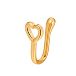 Pince-nez en forme de U en cuivre incrusté de zircon, couleur : G-189 Argent, G-364 Or, G-365 Argent, G-247 Or, G-248 Argent, G-251 Or, G-252 Argent, G-253 Or, G-254 Argent, G-235 Or, G-236 Argent, G-231 Or, G-232 Argent, G-249 Or
