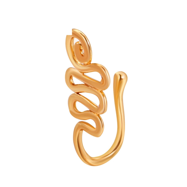 Pince-nez en forme de U en cuivre incrusté de zircon, couleur : G-189 Argent, G-364 Or, G-365 Argent, G-247 Or, G-248 Argent, G-251 Or, G-252 Argent, G-253 Or, G-254 Argent, G-235 Or, G-236 Argent, G-231 Or, G-232 Argent, G-249 Or
