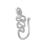 Pince-nez en forme de U en cuivre incrusté de zircon, couleur : G-189 Argent, G-364 Or, G-365 Argent, G-247 Or, G-248 Argent, G-251 Or, G-252 Argent, G-253 Or, G-254 Argent, G-235 Or, G-236 Argent, G-231 Or, G-232 Argent, G-249 Or