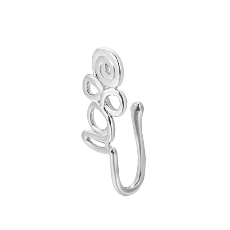 Pince-nez en forme de U en cuivre incrusté de zircon, couleur : G-189 Argent, G-364 Or, G-365 Argent, G-247 Or, G-248 Argent, G-251 Or, G-252 Argent, G-253 Or, G-254 Argent, G-235 Or, G-236 Argent, G-231 Or, G-232 Argent, G-249 Or