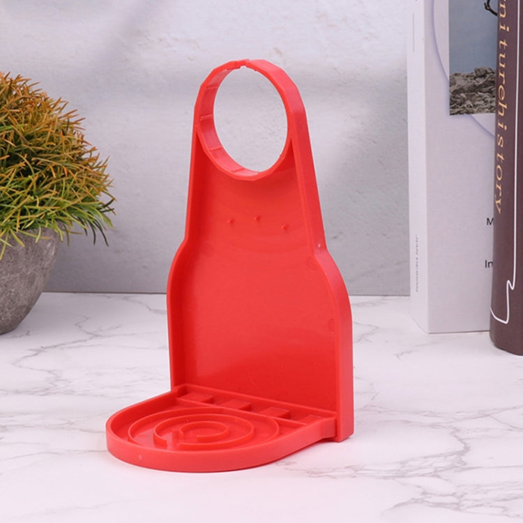 Support de récupération de gouttes de détergent pliable, porte-gobelet pour distributeur de savon, blanc, noir, jaune, rouge