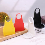 Support de récupération de gouttes de détergent pliable, porte-gobelet pour distributeur de savon, blanc, noir, jaune, rouge