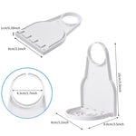 Support de récupération de gouttes de détergent pliable, porte-gobelet pour distributeur de savon, blanc, noir, jaune, rouge