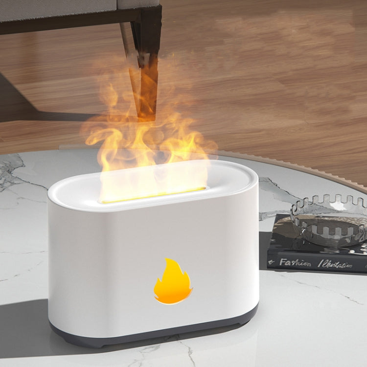 Diffiseur d'arômes à flamme simulée 200 ml Humidificateur et purificateur d'air à ultrasons