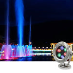 Projecteur LED submersible pour piscine, bassin, fontaine, lumière paysagère étanche, 3W, 6W, 9W, 12W, 18W, 24W