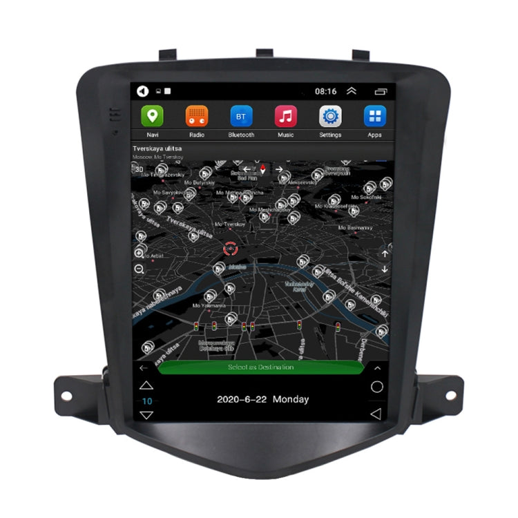 Pour Chevrolet Cruze Machine intégrée de navigation 9,7 pouces, Style :, Standard, Standard+Caméra 4 Lumières, Standard+Caméra 8 Lumières, Standard+Caméra 12 Lumières