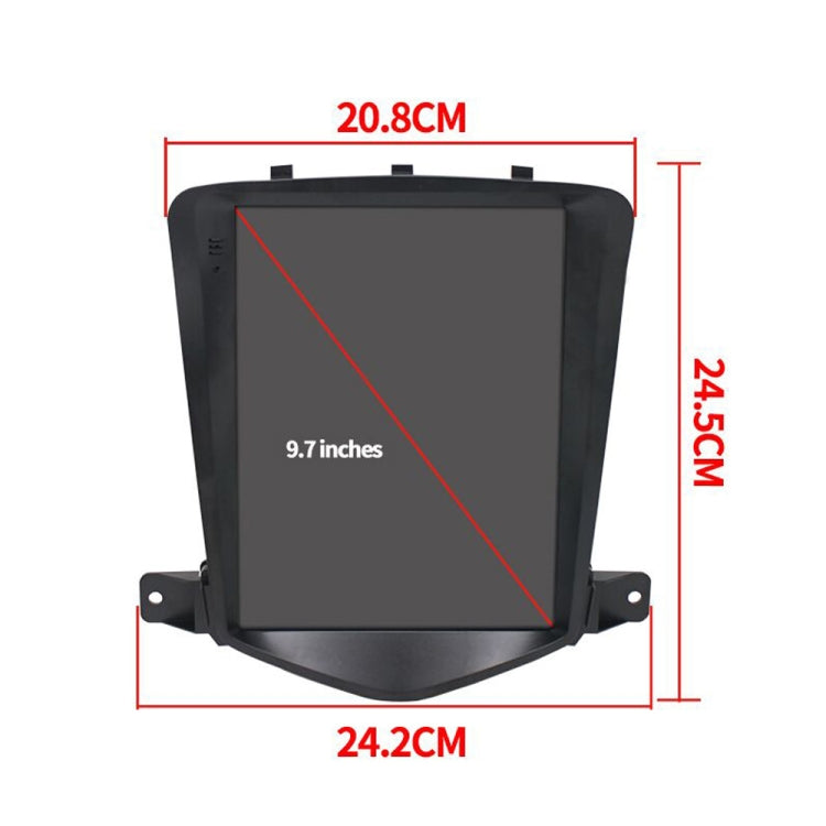 Pour Chevrolet Cruze Machine intégrée de navigation 9,7 pouces, Style :, Standard, Standard+Caméra 4 Lumières, Standard+Caméra 8 Lumières, Standard+Caméra 12 Lumières