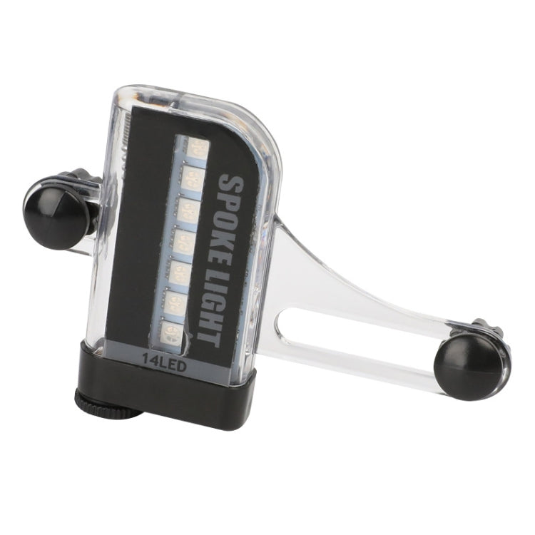 Lampe à rayons colorés en fil d'acier pour vélo de montagne Hot Wheels double face, A02