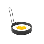 Lot de 4 cercles à œufs anti-brûlure, moule à œufs frits ronds anti-adhésif, lot de 4 anti-brûlure