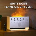 Humidificateur ultrasonique à flamme simulée avec instrument de sommeil à bruit blanc, bruit blanc