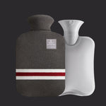 Grande bouillotte en PVC anti-explosion à injection d'eau, Spécifications : 1000ml (Rose cuir), 1000ml (Orange), 1000ml (Gris clair), 1000ml (Gris foncé), 1000ml (Bleu marine), 1000ml (Bleu ciel), 2000ml (Rose cuir), 2000ml (Orange), 2000ml (Gris clair)