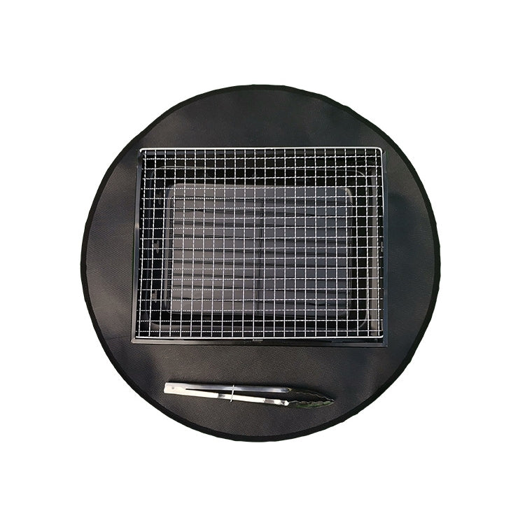 Tapis de Grill Ignifuge en Fibre de Verre Résistant aux Hautes Températures pour Camping, 24 Pouces, 32 Pouces, 36 Pouces