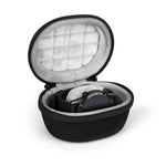 Étui de rangement pour montre intelligente en EVA, sac de rangement universel en polaire pour montre avec mousqueton, noir, bleu, orange
