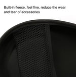 Organisateur Universel pour Casque Sac de Rangement pour Casque Sans Mousqueton, Couleur : Gris, Noir
