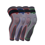 Genouillères de sport en nylon tricoté pour équitation, S, M, L