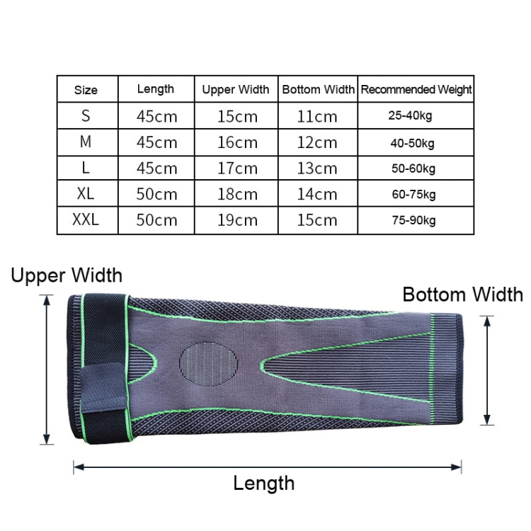 Genouillères de sport en nylon tricoté pour équitation, XL, XXL