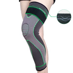 Genouillères de sport en nylon tricoté pour équitation, XL, XXL