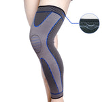 Genouillères de sport en nylon tricoté pour équitation, XL, XXL