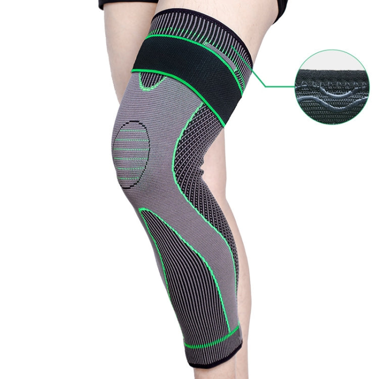 Genouillères de sport en nylon tricoté pour équitation, XL, XXL