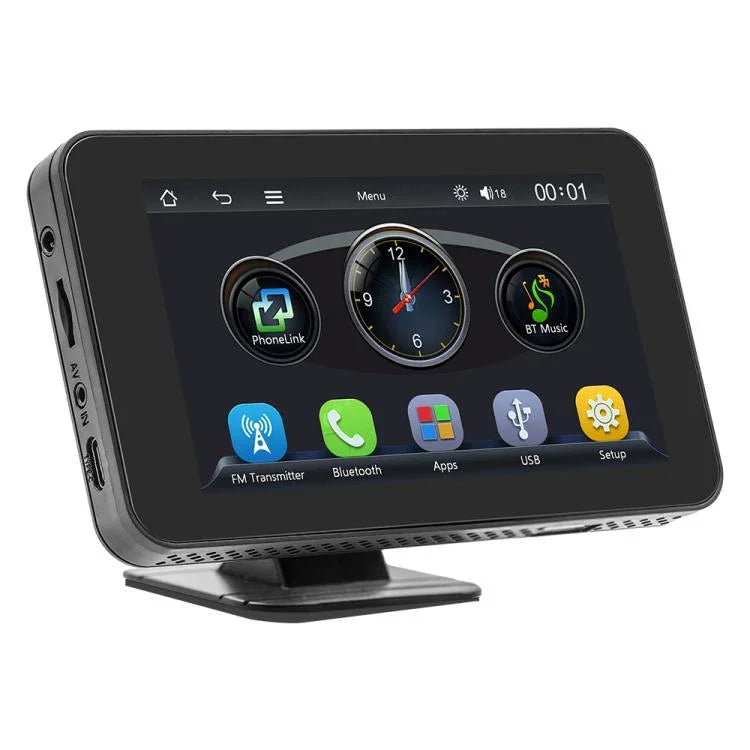 MP5 portable avec projection d'écran sans fil CarPlay/Android Auto