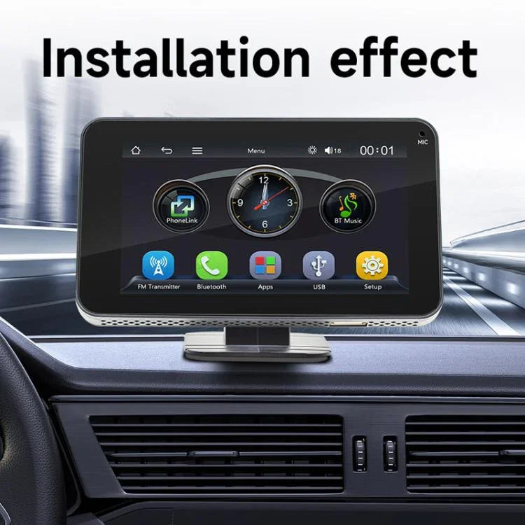 MP5 portable avec projection d'écran sans fil CarPlay/Android Auto