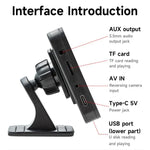 MP5 portable avec projection d'écran sans fil CarPlay/Android Auto