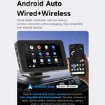 MP5 portable avec projection d'écran sans fil CarPlay/Android Auto