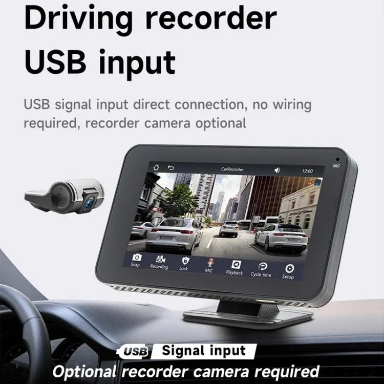 MP5 portable avec projection d'écran sans fil CarPlay/Android Auto