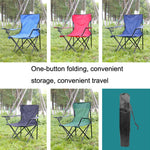 Chaise de plage portable pour pique-nique, croquis, accoudoir, dossier, pêche, chaise de plage