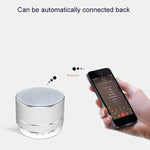 Mini-enceinte Bluetooth sans fil en métal