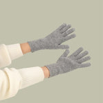 227-A0124 Gants en laine tricotés rayés chauds pour écran tactile Gants d'hiver chauds pour le cyclisme