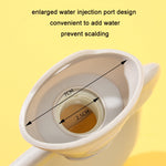 Bouillotte en PVC remplie d'eau, explosion-proof, épaisse, avec housse en velours cartoon, 500ML blanc laiteux, 1000ML blanc laiteux, 2000ML blanc laiteux, 500ML vert clair, 1000ML vert clair, 2000ML vert clair, 500ML jaune, 1000ML jaune, 2000ML jaune