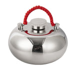 Bouillotte chauffe-mains en acier inoxydable 304, monobloc, 13 cm, 15 cm, 18 cm