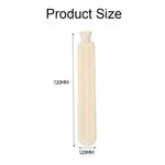 2L Long-strip Multifunctional Water-filled Rubber Hot Water Bags, Spec: Red White Heart, Red White Heart