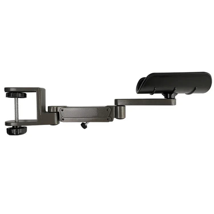 Support de poignet en alliage d'aluminium pour bureau ordinateur, Gris relevable