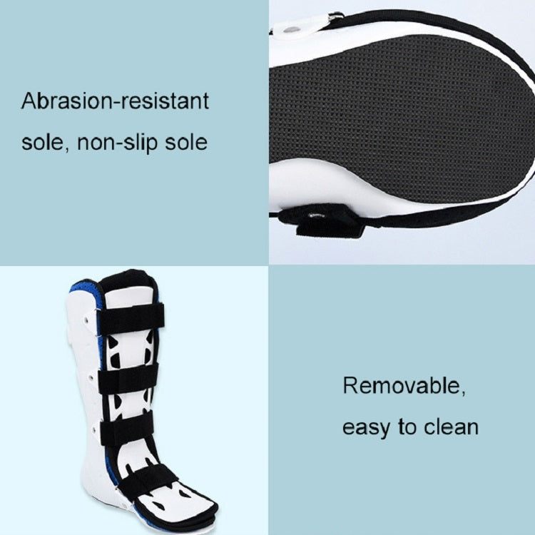 Attelle de fixation plâtrée pour fracture ou entorse de la cheville et du mollet, support de pied, S gauche, S droite, M gauche, M droite, L gauche, L droite
