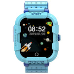 Montre connectée pour enfants DF75 1,4 pouce avec GPS 4G, étanche, fonction d'appel et SOS
