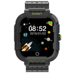 Montre connectée pour enfants DF75 1,4 pouce avec GPS 4G, étanche, fonction d'appel et SOS