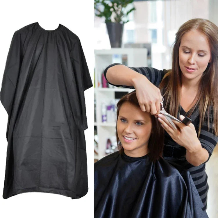 Tablier imperméable spécial salon pour coloration et rasage des cheveux adultes, Tablier