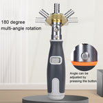 2050C Tournevis d'Angle à Cliquet Multi-angle Portable 10 en 1 Embouts Cachés, 10 en 1 Orange, 10 en 1 Gris