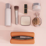 Fungoofun Trousse de voyage en EVA pour cosmétiques et accessoires numériques, coloris bonbon : Carré rose, Carré orange, Carré jaune, Brique rose, Brique orange, Brique jaune