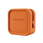 Fungoofun Trousse de voyage en EVA pour cosmétiques et accessoires numériques, coloris bonbon : Carré rose, Carré orange, Carré jaune, Brique rose, Brique orange, Brique jaune