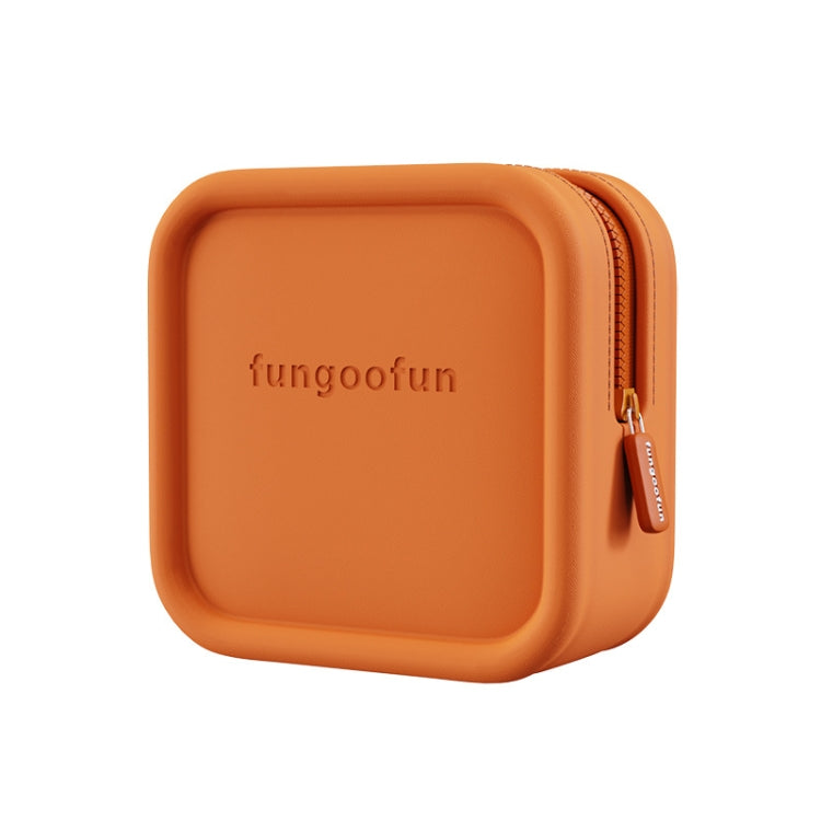 Fungoofun Trousse de voyage en EVA pour cosmétiques et accessoires numériques, coloris bonbon : Carré rose, Carré orange, Carré jaune, Brique rose, Brique orange, Brique jaune