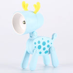 TL-23 LED Mini Foldable Cartoon Desk Lamp Home Pet Shape Decoration Table Lamp, Spec:, Dog (Blue), Dog (Green), Dog (Pink), Dog (Beige), Dog (Orange）, Dog (Yellow), Deer (Blue), Deer (Green), Deer (Pink), Deer (Beige), Deer (Orange), Deer (Yellow)     ...
