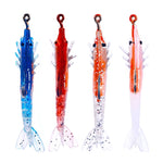 Leurre souple crevette en plomb enveloppé HENGJIA SO077 6 cm 3 g pour bar, SO077 1, SO077 2, SO077 3, SO077 4