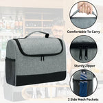 Sac à outils de bar de voyage pour barman, sac de rangement pour outils de bar, 32,5 x 14,5 x 25,4 cm