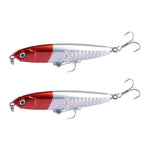 2 pièces leurre dur à lancer long coulant CH79, spécifications : 8 cm 10 g, 8 cm 14 g, 10,4 cm 18 g